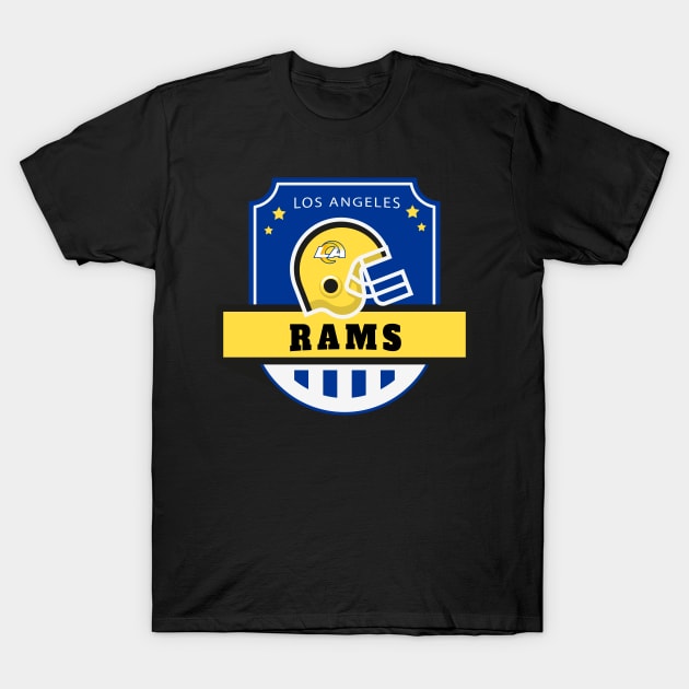 Los Angeles Rams T-Shirt by info@dopositive.co.uk